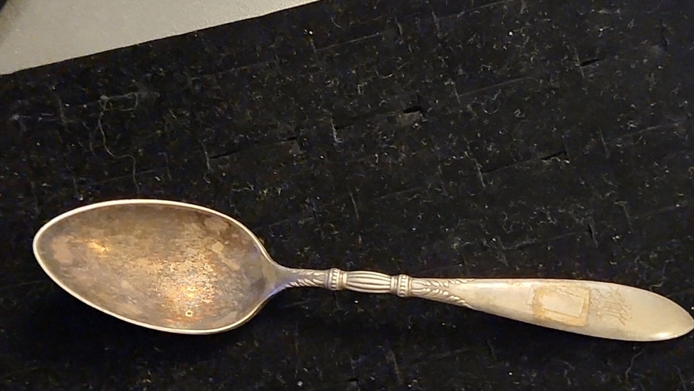 Elegant Silver-plated Spoon